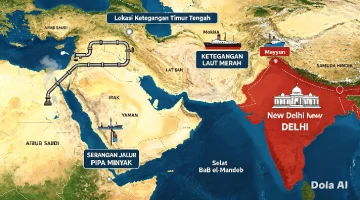 Infografis ini menunjukkan tiga peristiwa utama: serangan jalur pipa minyak di Arab Saudi, ketegangan jalur pelayaran di Laut Merah dan Selat Bab el-Mandeb, serta pernyataan BRICS di New Delhi. (Dok-Foto Ilustrasi)