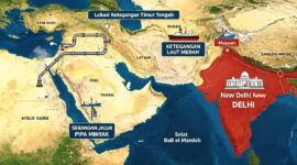 Infografis ini menunjukkan tiga peristiwa utama: serangan jalur pipa minyak di Arab Saudi, ketegangan jalur pelayaran di Laut Merah dan Selat Bab el-Mandeb, serta pernyataan BRICS di New Delhi. (Dok-Foto Ilustrasi)
