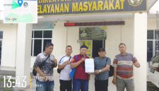 AMPIBI masukkan surat Aksi Demo ke Mapoldasu (Dok-Foto)