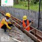 Pekerjaan Proyek Drainase Di Jalan di Jalan Gaperta Ujung Kecamatan Medan Helvetia Lengkap APD Utamakan Keselamatan Kesehatan Kerja (Dok-Foto)