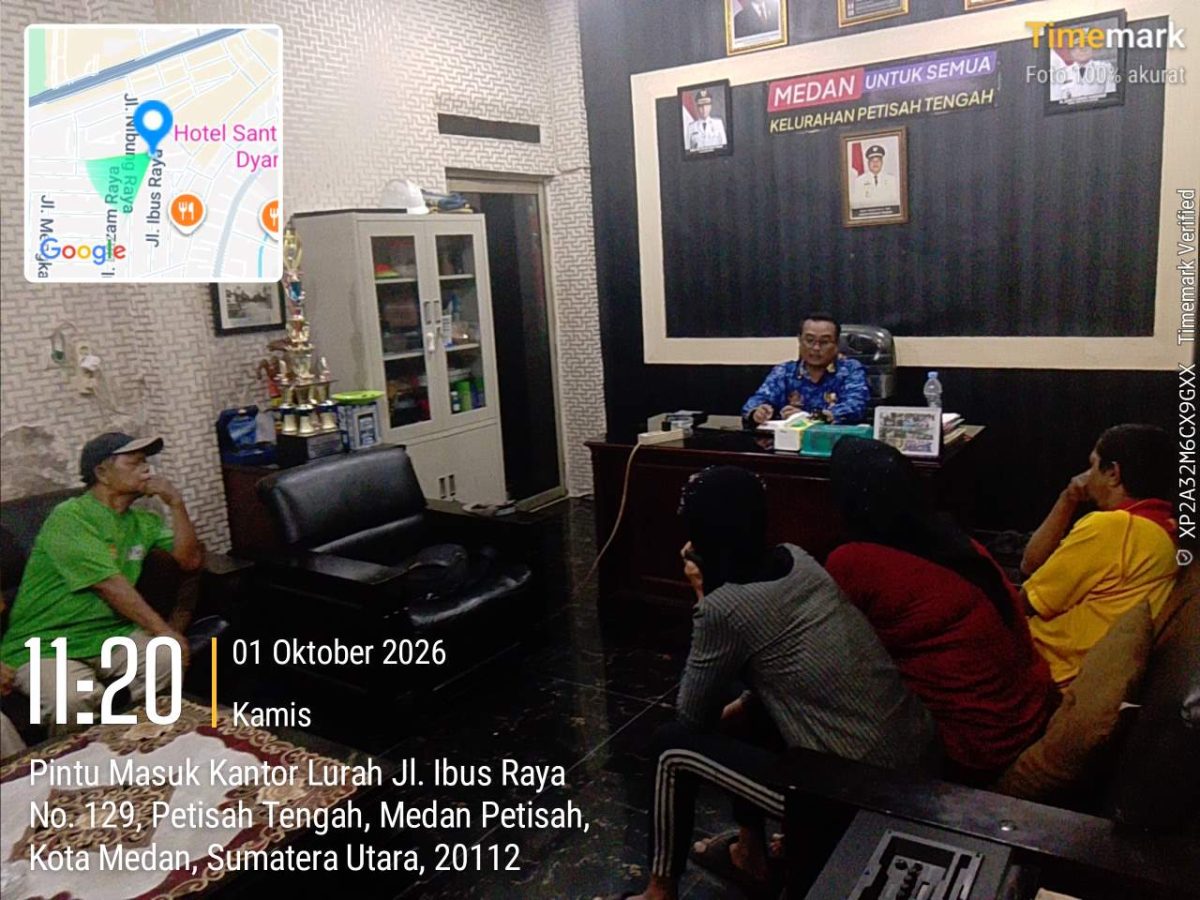 Di Hari Kesaktian Pancasila, Pedagang Kuliner Pagaruyung Little India Kampung Madras Datangi Lurah Petisah Tengah (Dok-Foto)