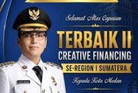 Instagram Pemko Medan, Photo Walikota Medan Rico Waas Tanpa Wakil (Dok-Foto)