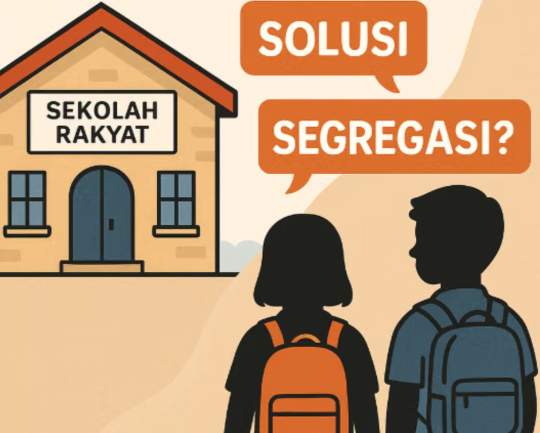 Illustrasi Sekolah Rakyat (Dok-Foto)