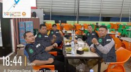 Aktifis yang tergabung dalam Aliansi Masyarakat Peduli Buruh Indonesia mengecam dugaan intimidasi terhadap jurnalis SP (Dok-Foto)