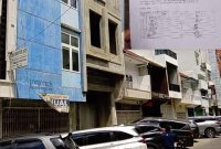 Bangunan Tanpa PBG di Jalan Taruma Kelurahan Petisah Tengah Kecamatan Medan Petisah Kota Medan di tolak warga (Dok-Foto)