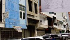 Bangunan Tanpa PBG di Jalan Taruma Kelurahan Petisah Tengah Kecamatan Medan Petisah Kota Medan di tolak warga (Dok-Foto)