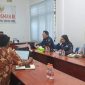 Rapat Ombudsman RI Sumut membahas Pencemaran PT Universal Gloves (Dok-Foto)