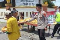 Polsek Medan Baru Konsisten Jalankan Program Jumat Berkah, Wujud Kepedulian Polri kepada Masyarakat (Dok-Foto)