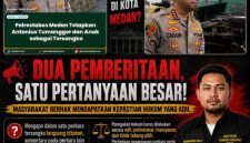 Walau Sudah Tersangka, AT Masih Masih Menikmati Fasilitas dari Pajak Rakyat Di Sekretariat DPRD Medan, Hukum Kehilangan Wibawa (Dok-Foto)