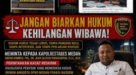 Masyarakat Dan Aktivis Sumut Desak Polrestabes Medan Segera Limpahkan Berkas Perkara Tersangka ke Kejaksaan Negeri Medan (Dok-Foto)