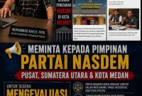 Aktivis Dan Masyarakat Minta Partai NasDem Evaluasi Anggota DPRD Kota Medan yang Berstatus Tersangka (Dok-Foto)