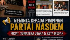 Aktivis Dan Masyarakat Minta Partai NasDem Evaluasi Anggota DPRD Kota Medan yang Berstatus Tersangka (Dok-Foto)