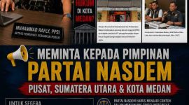 Aktivis Dan Masyarakat Minta Partai NasDem Evaluasi Anggota DPRD Kota Medan yang Berstatus Tersangka (Dok-Foto)