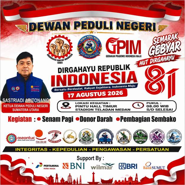 DPN Gelar Kegiatan HuT Kemerdekaan RI ke - 81 (Dok-Foto)