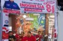 Kastel Polrestabes Medan bersama TM Yusuf Ketua SPSI AGN Sumut di acara DPN HUT RI ke -81 di Stadion Cafe (Dok-Foto)
