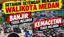 WRC Sumut Soroti Kinerja Walikota Medan: Banjir Dan Macet Masih Jadi PR Besar (Dok-Foto)