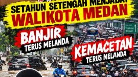 WRC Sumut Soroti Kinerja Walikota Medan: Banjir Dan Macet Masih Jadi PR Besar (Dok-Foto)