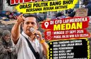 Rakyat Menjerit, Ekonomi Sulit, LSM Penjara Indonesia Kota Medan Akan Gelar Mimbar Orasi Rakyat Di Car Fre Day Kota Medan (Dok-Foto)