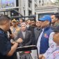 T.M.Yusuf Ketua SPSI AGN Sumut Geruduk DPRD Sumut Dukung RUU Perlindungan Ketenagakerjaan (Dok-Foto)