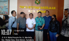 Jelang May Day 2026, AMPIBI Datangi Kadisnaker Medan Minta Bentuk Satgas Perlindungan Buruh, Dewan K3 Dan Call Centre