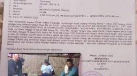Surat Laporan Polisi (Dok-Foto)