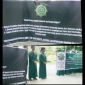 Santri Tahfiz Alquran dan Hadits Al Faiz saat demo (Dok-photo)
