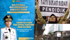 Rico Waas Walikota Medan terima penghargaan Good Governance (Dok-Foto)