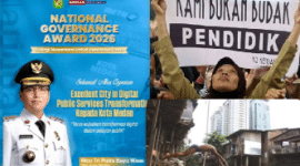 Rico Waas Walikota Medan terima penghargaan Good Governance (Dok-Foto)