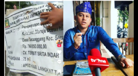 Pakar Hukum Redyanto Sidi menyoroti Proyek Jembatan Mangkrak di Langkat, (Do-Foto)