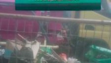 Limbah Sampah di RS Madani Jl AR Hakim Kota Medan (Dok-Foto)