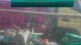 Limbah Sampah di RS Madani Jl AR Hakim Kota Medan (Dok-Foto)