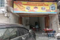 Bangunan Tanpa PBG yang sudah lepas segelnya di Titi Kuning Medan Johor Kota Medan (Dok-Foto)