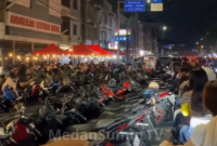 Parkir Berlapis Jalan Nibung Medan Petisah, Kota Medan (Dok-Foto)