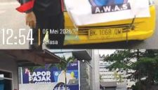 Awas bersama DPN demo di kantor DJP Sumut (Dok-Foto)