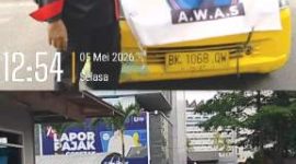Awas bersama DPN demo di kantor DJP Sumut (Dok-Foto)