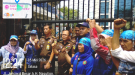 DPN diterima Perwakilan Kejatisu saat Aksi Demo (Dok-Foto)