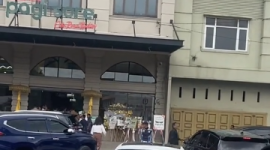 Rombongan Walikota Medan Hadiri Pembukaan Rumah Makan Pagi Sore Jalan Kejaksaan.