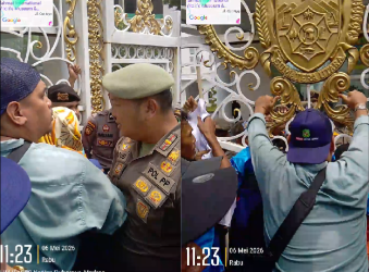 Demo DPN Di Kantor Gubsu Berhujung Ricuh (Dok-Foto)