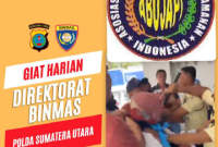 ABUJAPI, Dirbinmas Poldasu, Satpam BRI Cabang Iskandar Muda Kota Medan (Dok-Foto)