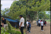 Di Pimpin Langsung Oleh Noor Alfi Pane AP, Lurah Madras Hulu GASPOL Di taman Beringin Kota Medan (Dok-Foto)