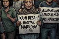 Illustrasi seorang guru ngaji melawan peredaran Narkoba di Sumut (Dok-Foto)