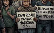 Illustrasi seorang guru ngaji melawan peredaran Narkoba di Sumut (Dok-Foto)