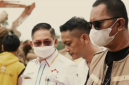 Bang Bhoy Ketua LSM Penjara Indonesia Bersama Ketua DPRD Medan Wong Chun Shen (Dok-Foto)