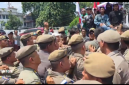 Ricuh Satpol PP dan Pendemo di depan Kantor Walikota Medan (Dok-Foto)