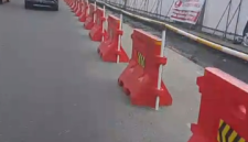 Pohon yang telah di tebangi di sepanjang Jalan Sisingamangaraja Kota Medan demi proyek BRT (Dok-Foto)