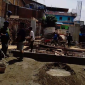 Proyek yang berada di Jalan H.Zainul Arifin Kota Medan Abai K3 (Dok-Foto)