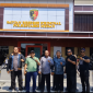Aktifis yang tergabung dalam Aliansi Masyarakat Peduli Buruh Indonesia (AMPIBI) saat di Polrestabes Medan (Dok-Foto)