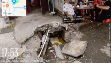 Drainase yang berada di Jalan Taruma abelakang Kelurahan Madras Hulu, Kecamatan Medan Polonia, Kota Medan (Dok-Foto)