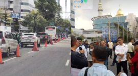 Sun Plaza Biang Kemacetan Kota Medan di Demo Aliansi Masyarakat Peduli Buruh Indonesia (AMPIBi)