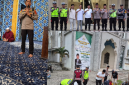 Giat Kapolsek Medan Baru bersama Lurah Madras Hulu Sholat Subuh Berjamaah Di Lanjutkan Gotong Royong di Masjid Agung Kota Medan (Dok-Foto)
